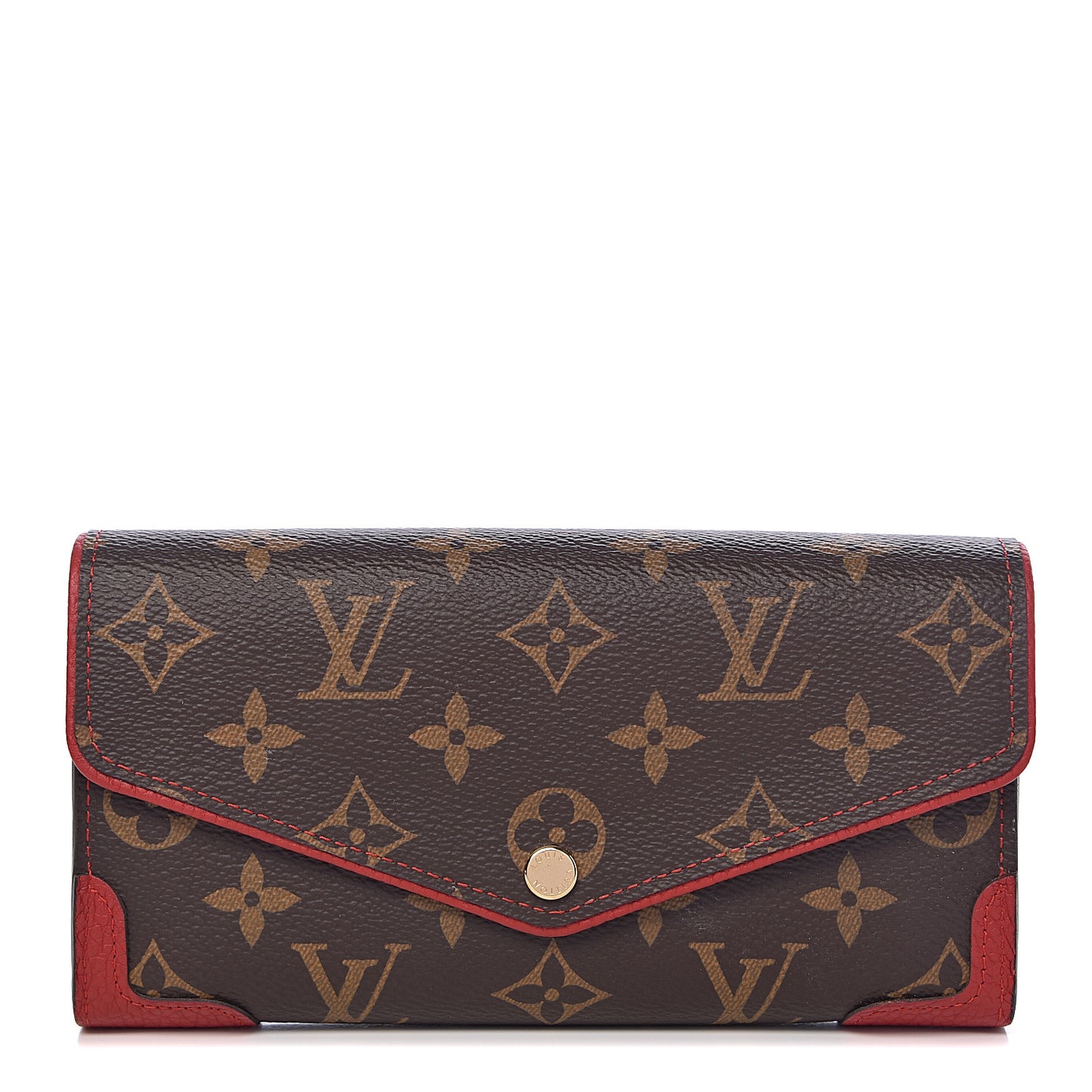 Monogram Sarah Retiro Wallet Cherry