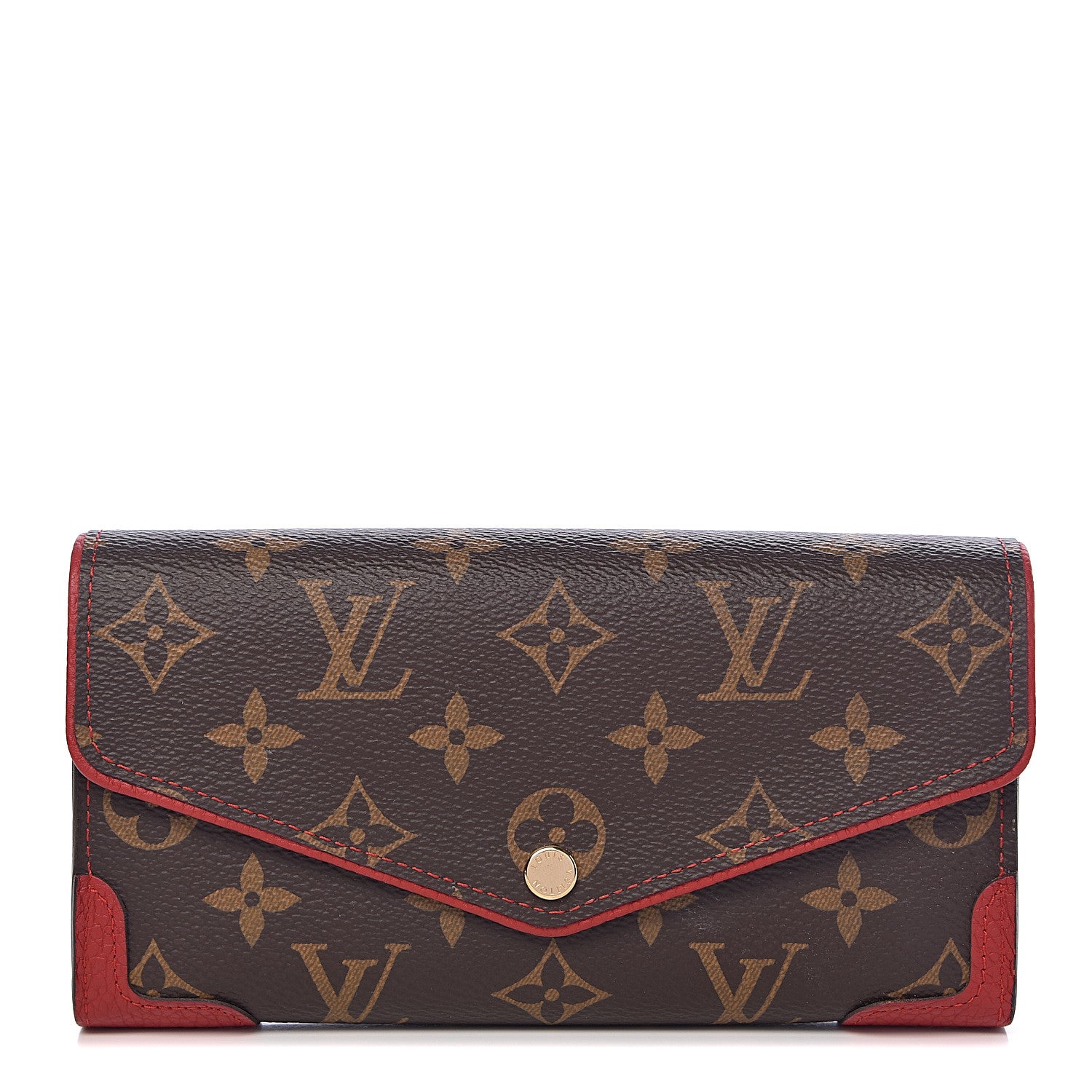 Louis Vuitton Monogram Sarah Retiro Wallet Cherry 1 of 7