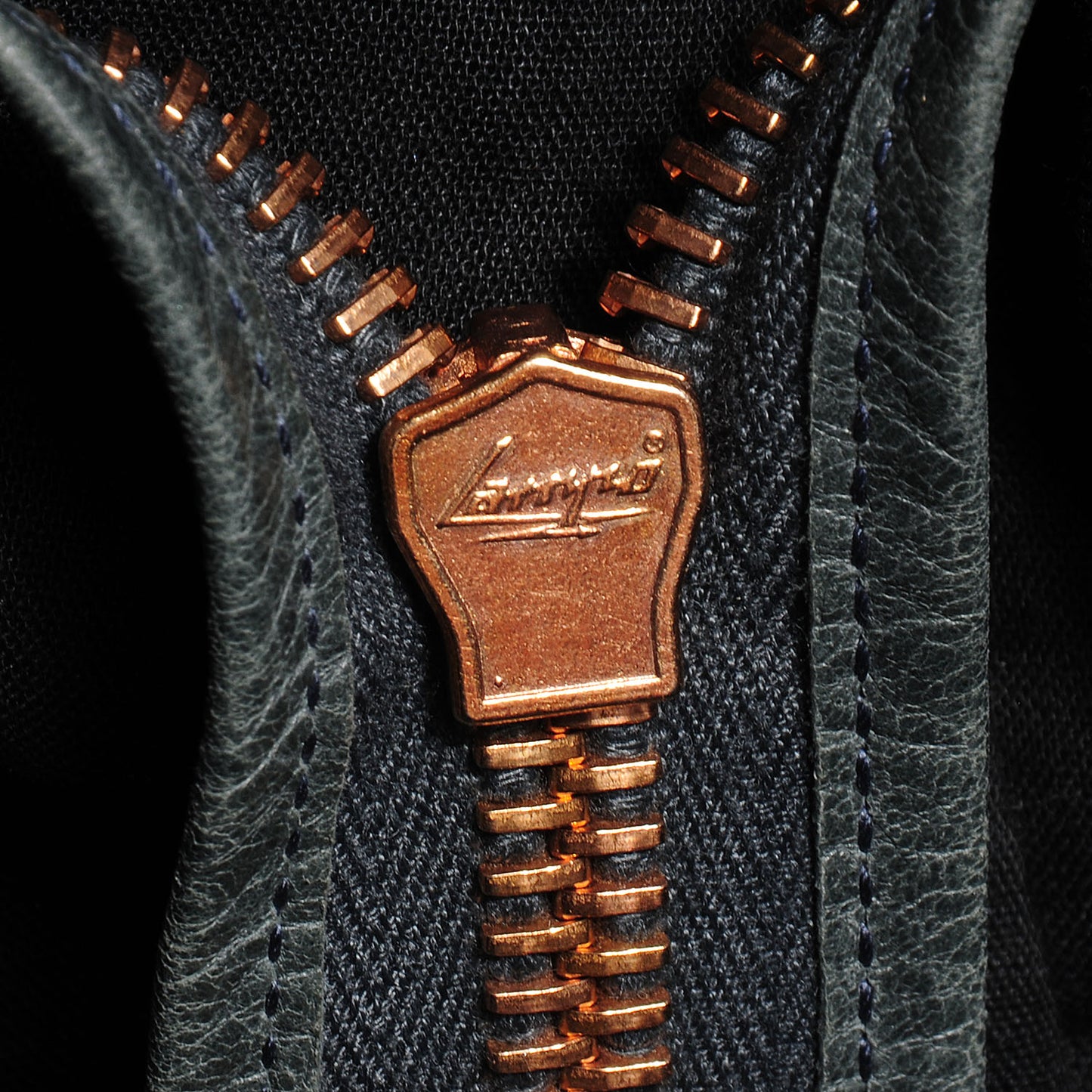Agneau Giant 21 Rose Gold Hardware City Anthracite