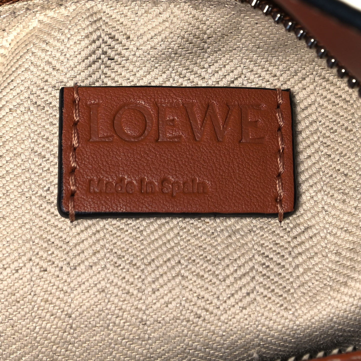 Calfskin Small Puzzle Bag Tan