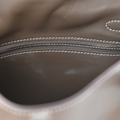 Hermes Swift Kelly Retourne 25 Etoupe 10 of 11