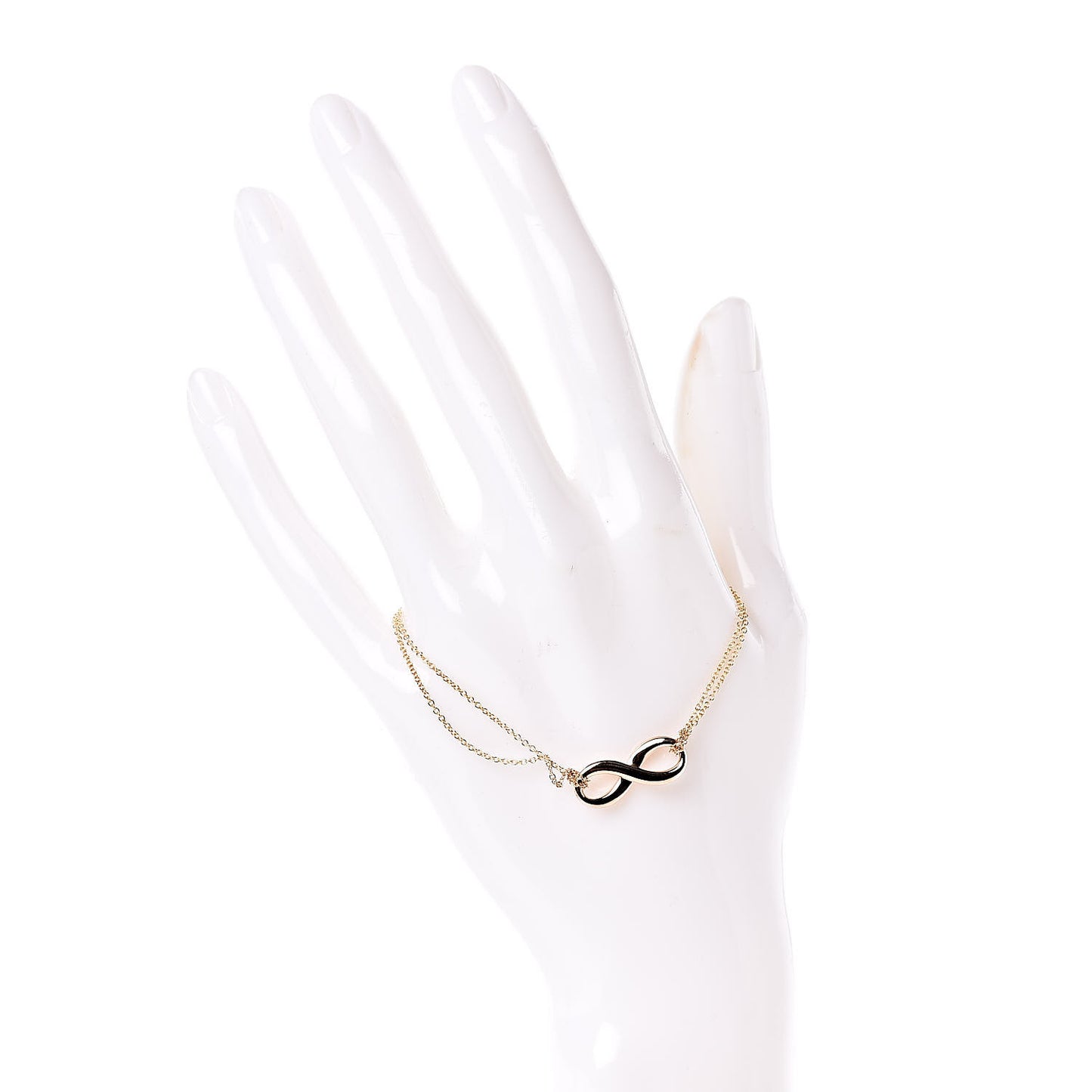 18K Rose Gold Infinity Bracelet