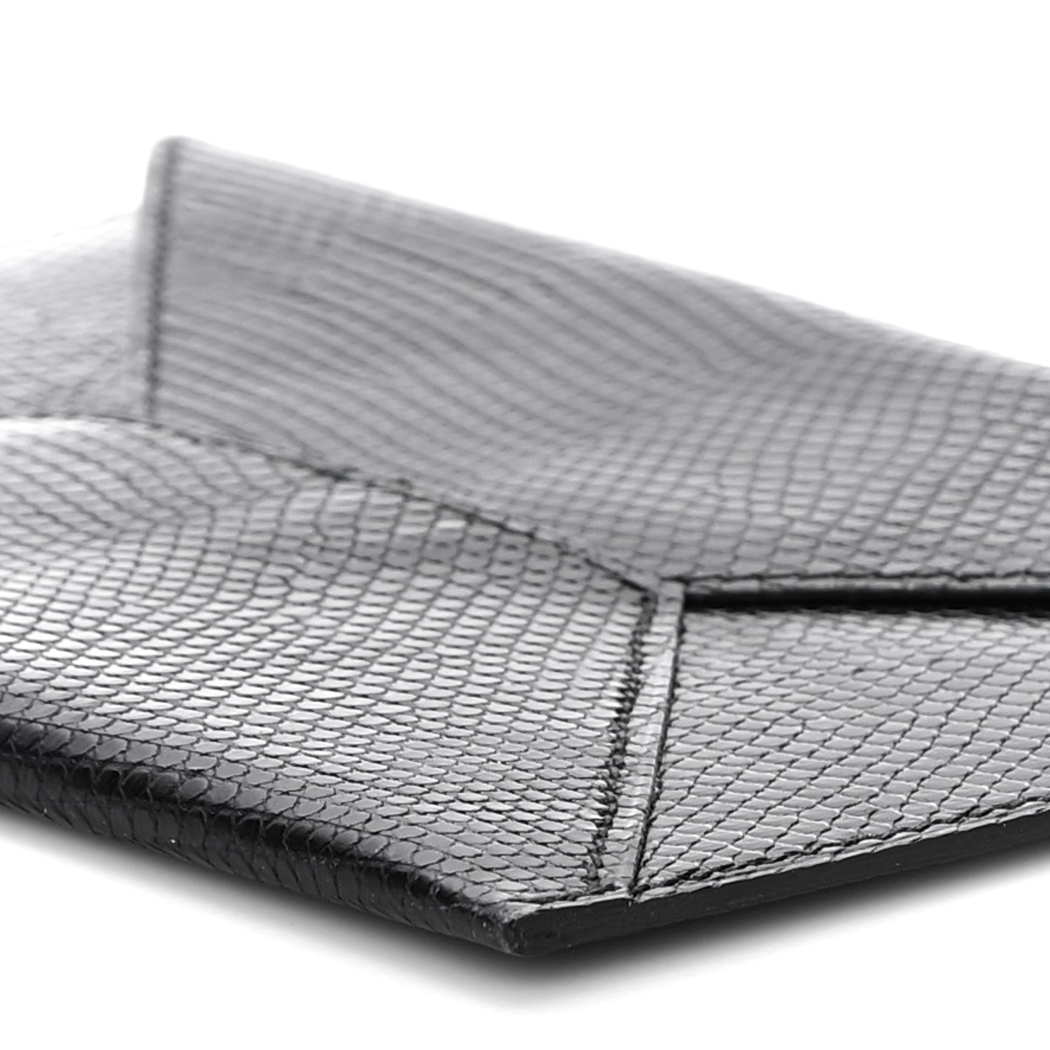 Hermes Lizard Niloticus Envelope Pouch Black 9 of 9