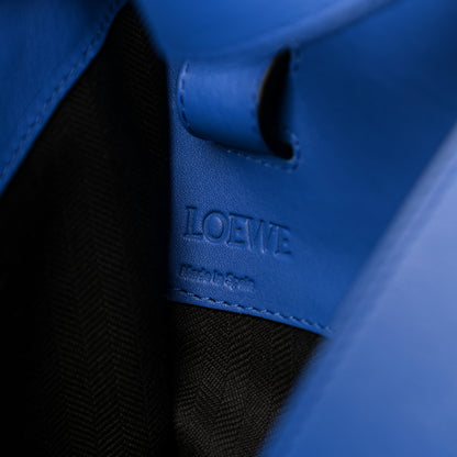 Loewe Calfskin Medium Hammock Shoulder Bag Electric Blue Black 7 of 15