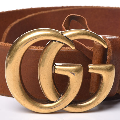 Gucci Faded Calfskin Double G 40mm Belt 75 30 Cuir 9 of 9