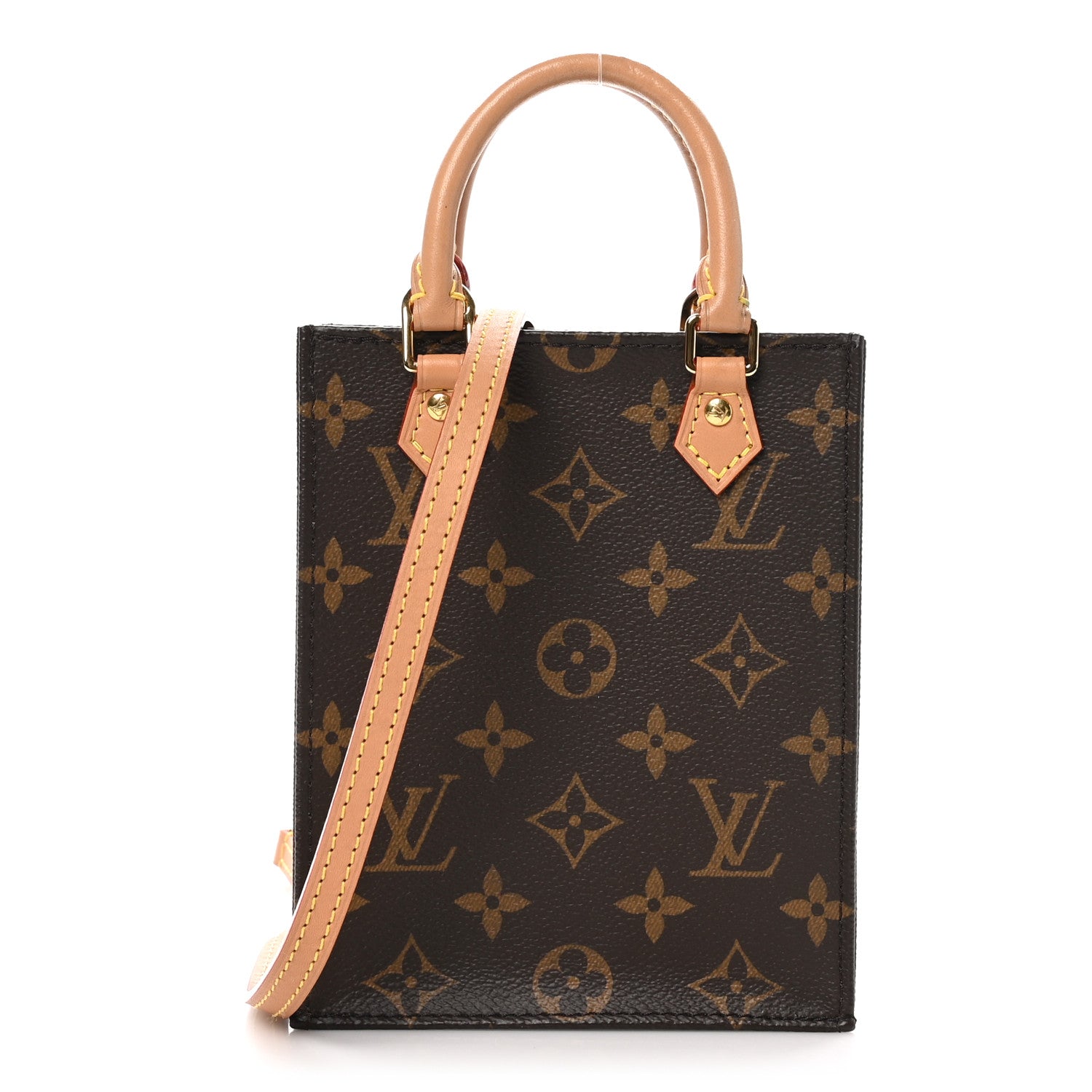 Louis Vuitton Monogram Petit Sac Plat 1 of 9