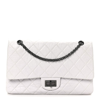 Chanel Aged Calfskin 2.55 Reissue 227 Flap White 1 of 10