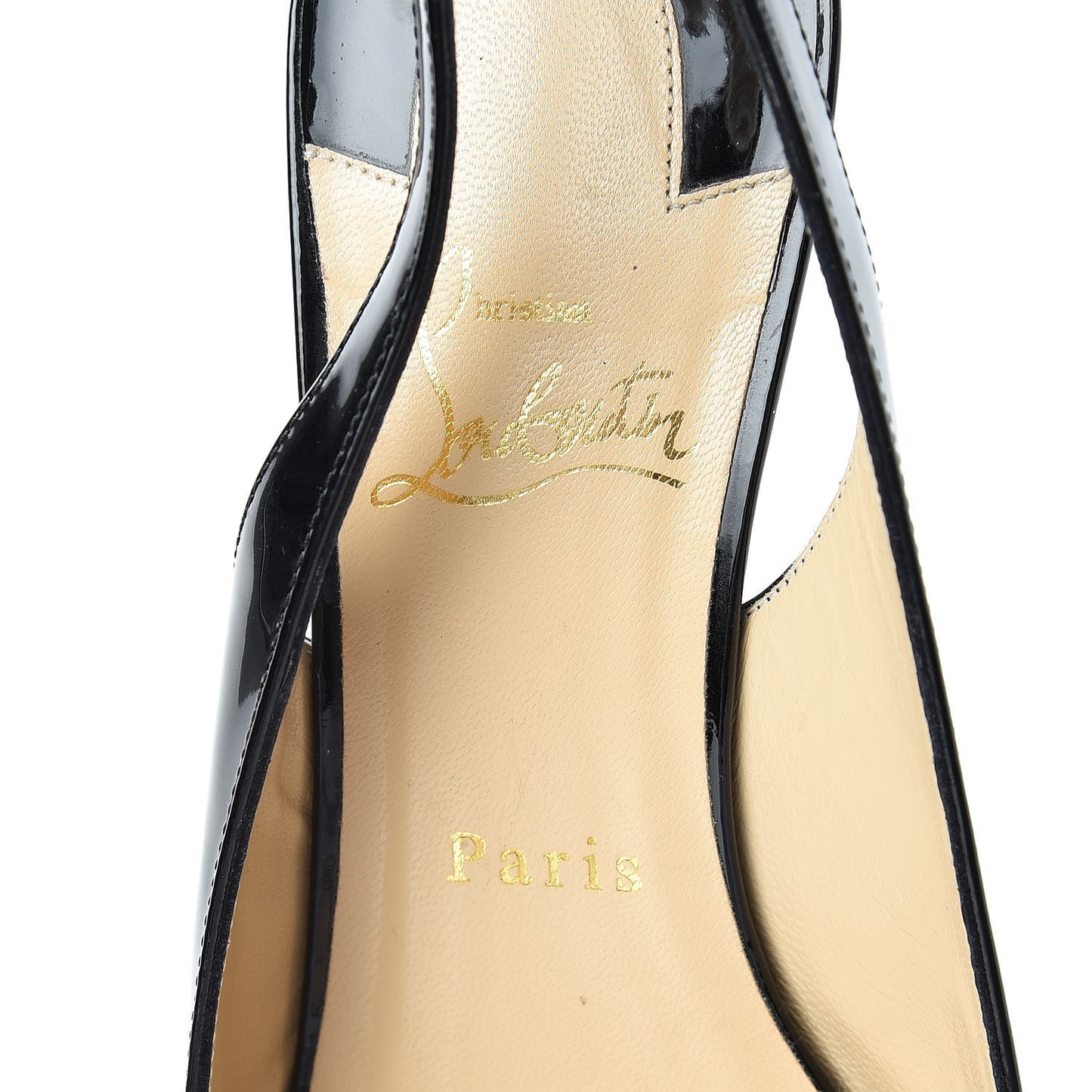 Patent Karelli 45 Slingback Pumps 40 Black