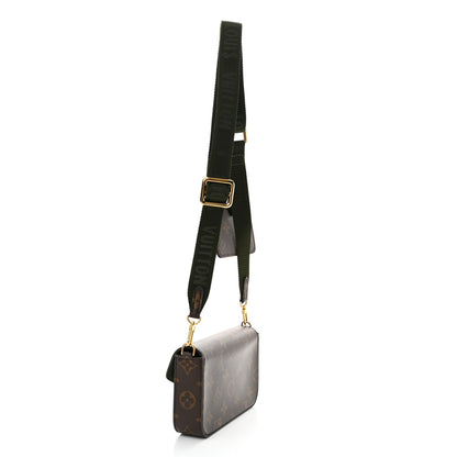 Louis Vuitton Monogram Felicie Strap & Go Kaki 2 of 11