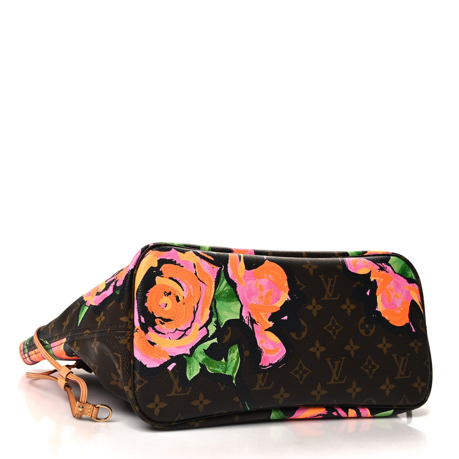 Louis Vuitton Monogram Roses Neverfull MM 4 of 10