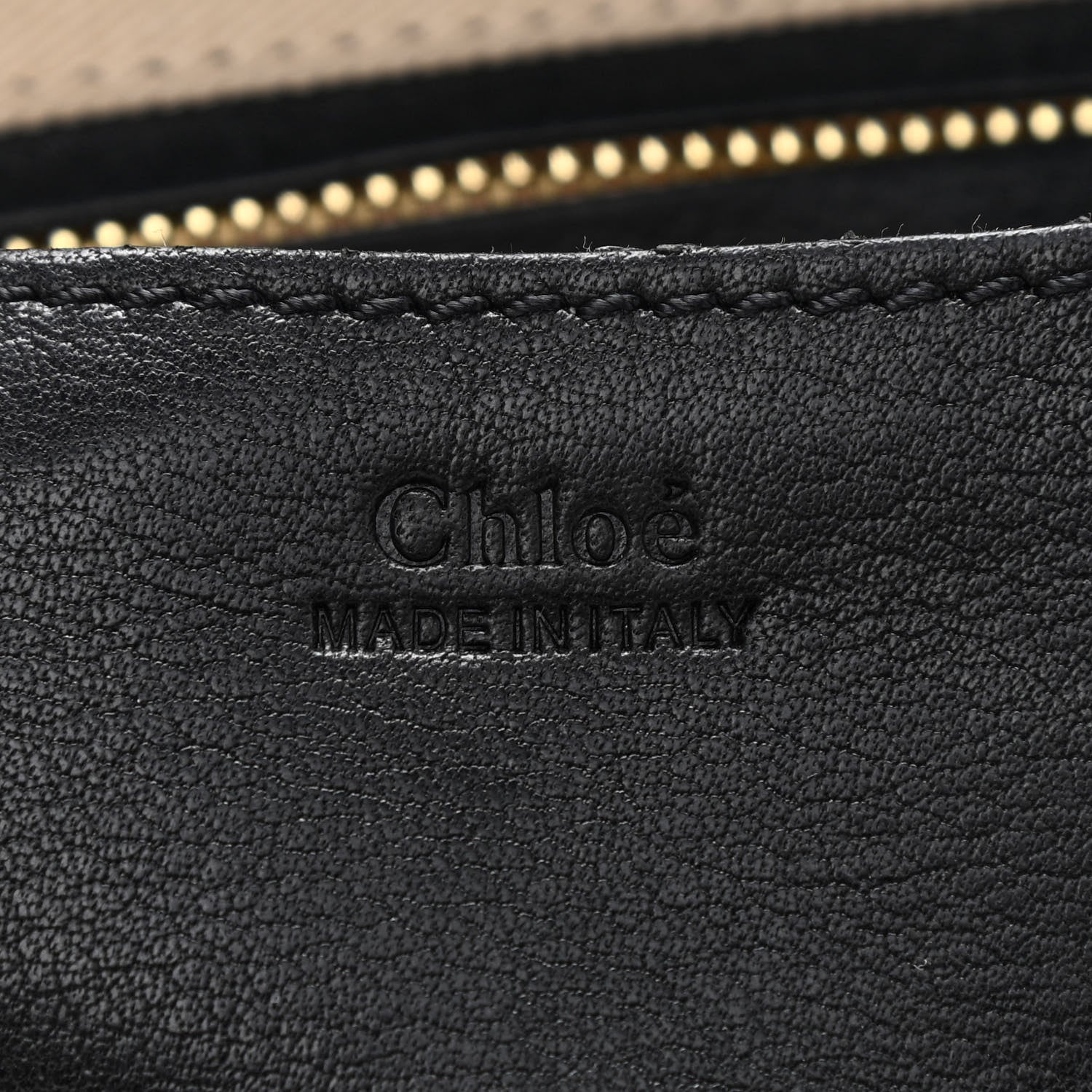 Chloe Grained Lambskin Calfskin Small Lexa Shoulder Bag Black 6 of 10