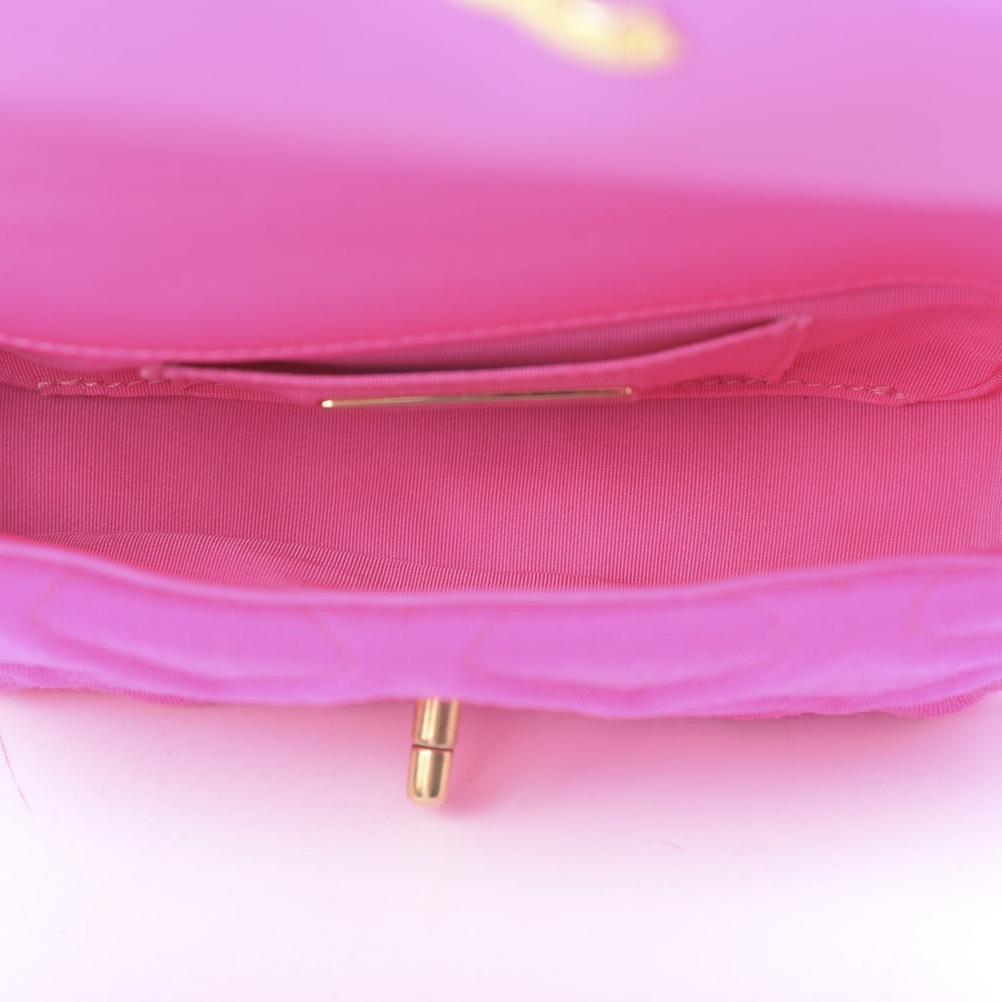 Jersey Quilted 19 Waist Bag Pink