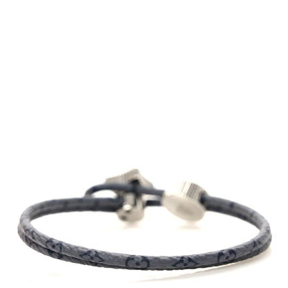 Louis Vuitton Monogram Eclipse Catch It Bracelet 3 of 5
