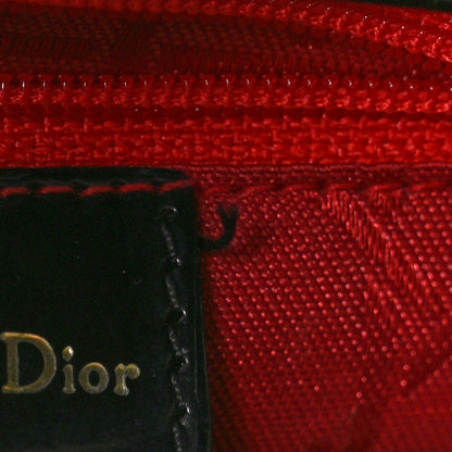 Christian Dior Glazed Calfskin Mini Lady Dior Black 7 of 10