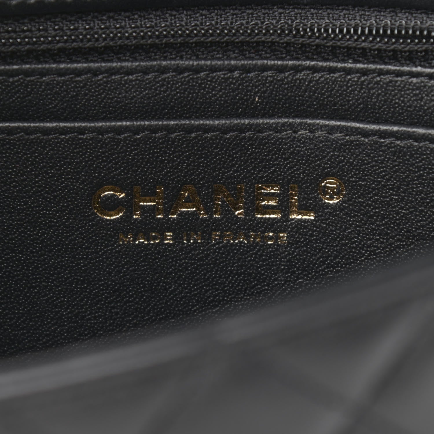 Chanel Lambskin Quilted Mini Rectangular Flap Black 6 of 12