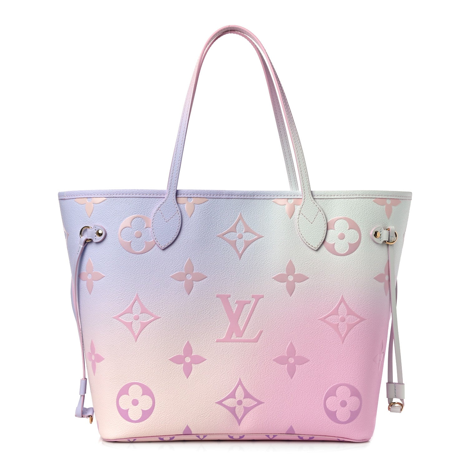 Louis Vuitton Monogram Giant Spring In The City Neverfull MM Sunrise Pastel 3 of 11