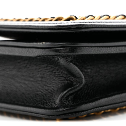 Chanel Caviar Quilted Chain Around Boy Wallet On Chain WOC Black 11 of 13