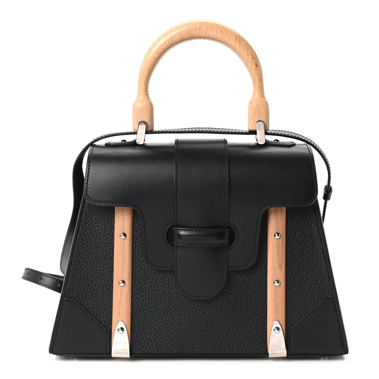 Clemency Cowhide Decize Taurillon Saigon PM Black