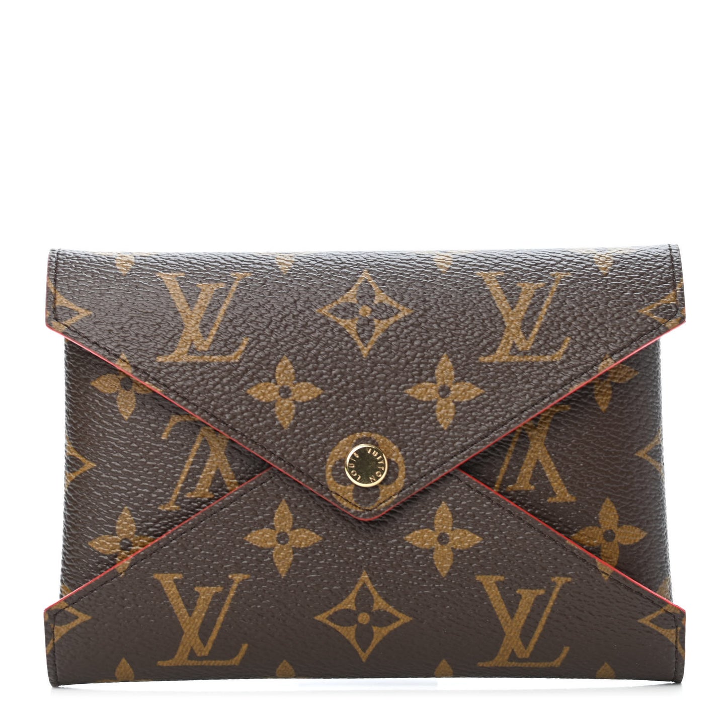 Monogram Medium Kirigami Pochette Insert Coquelicot