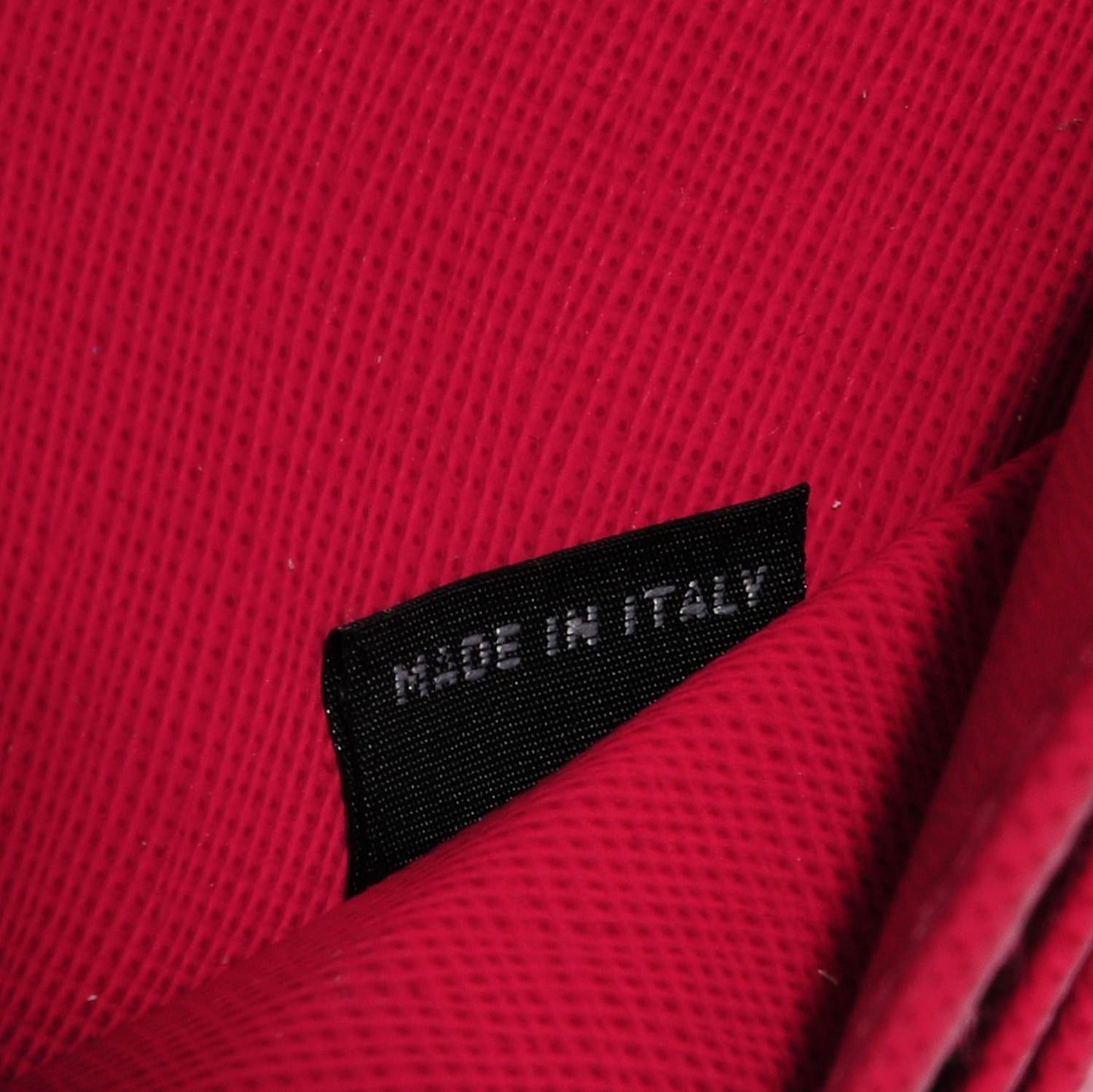 Saffiano Metal Oro Chain Wallet Peonia