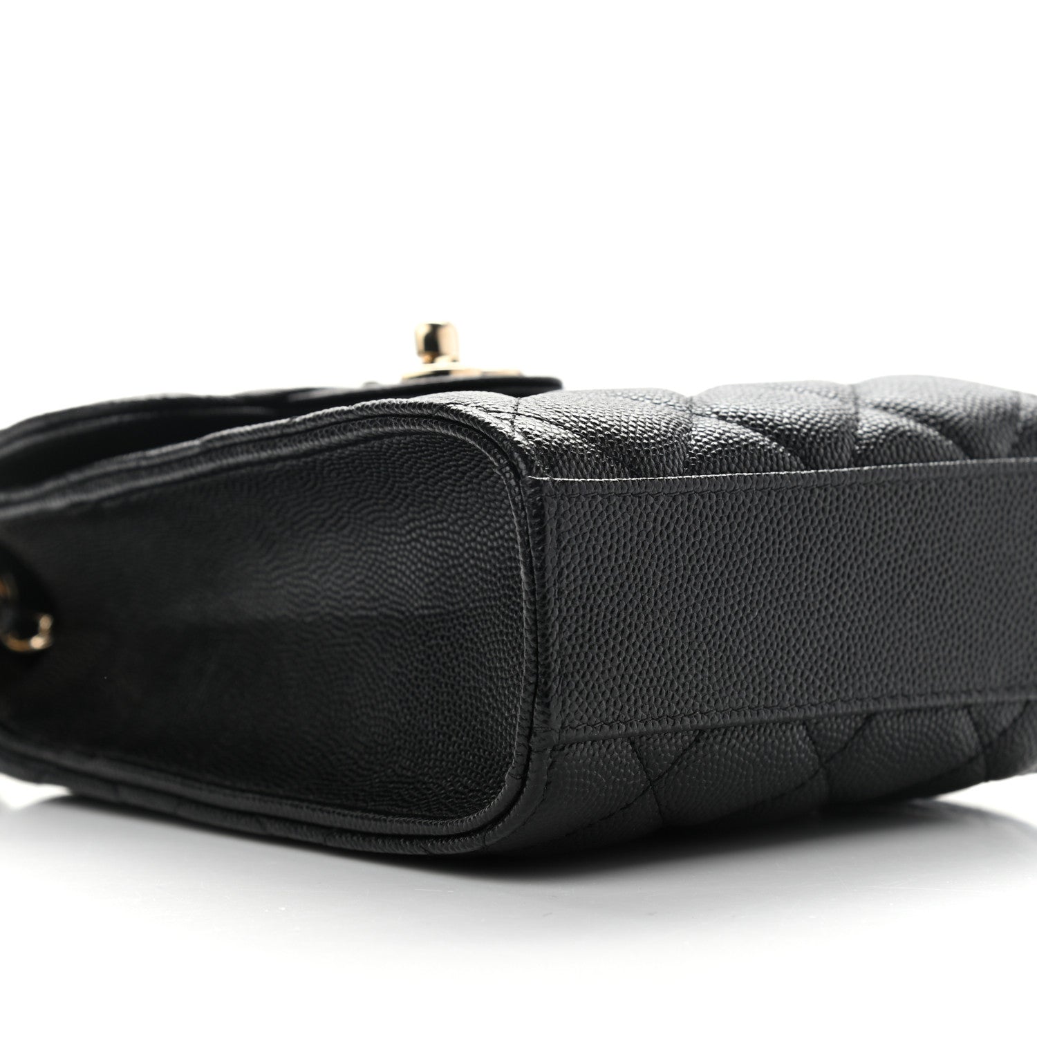 Chanel Caviar Quilted Classic Phone Holder Black 10 of 11