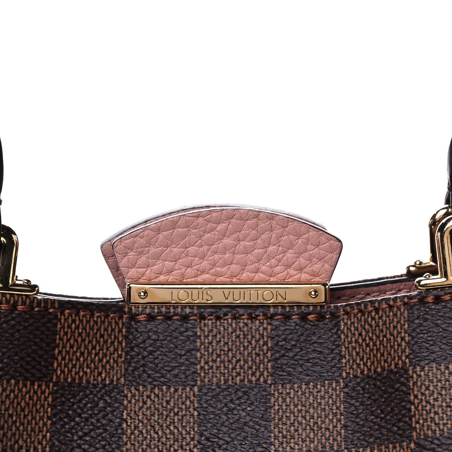 Louis Vuitton Damier Ebene Cuir Taurillon Brittany Magnolia 6 of 14