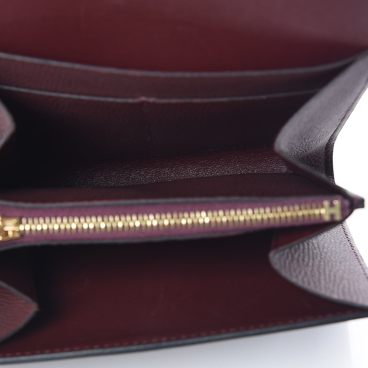 Hermes Epsom Constance Short Wallet Bordeaux 5 of 8