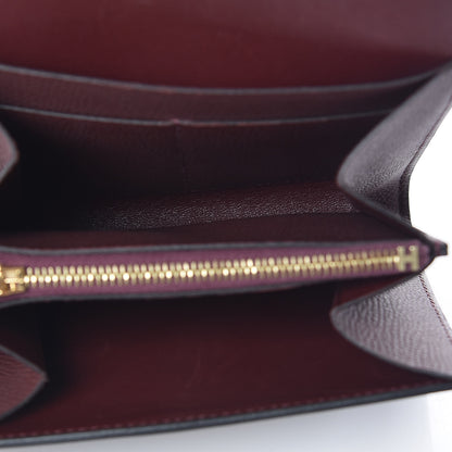 Hermes Epsom Constance Short Wallet Bordeaux 5 of 8