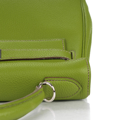 Hermes Taurillon Clemence Kelly Retourne 28 Vert Anis 13 of 27