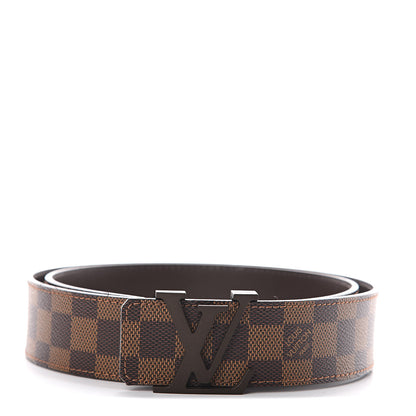 Louis Vuitton Damier Ebene 40mm LV Initiales Belt 90 36 1 of 4