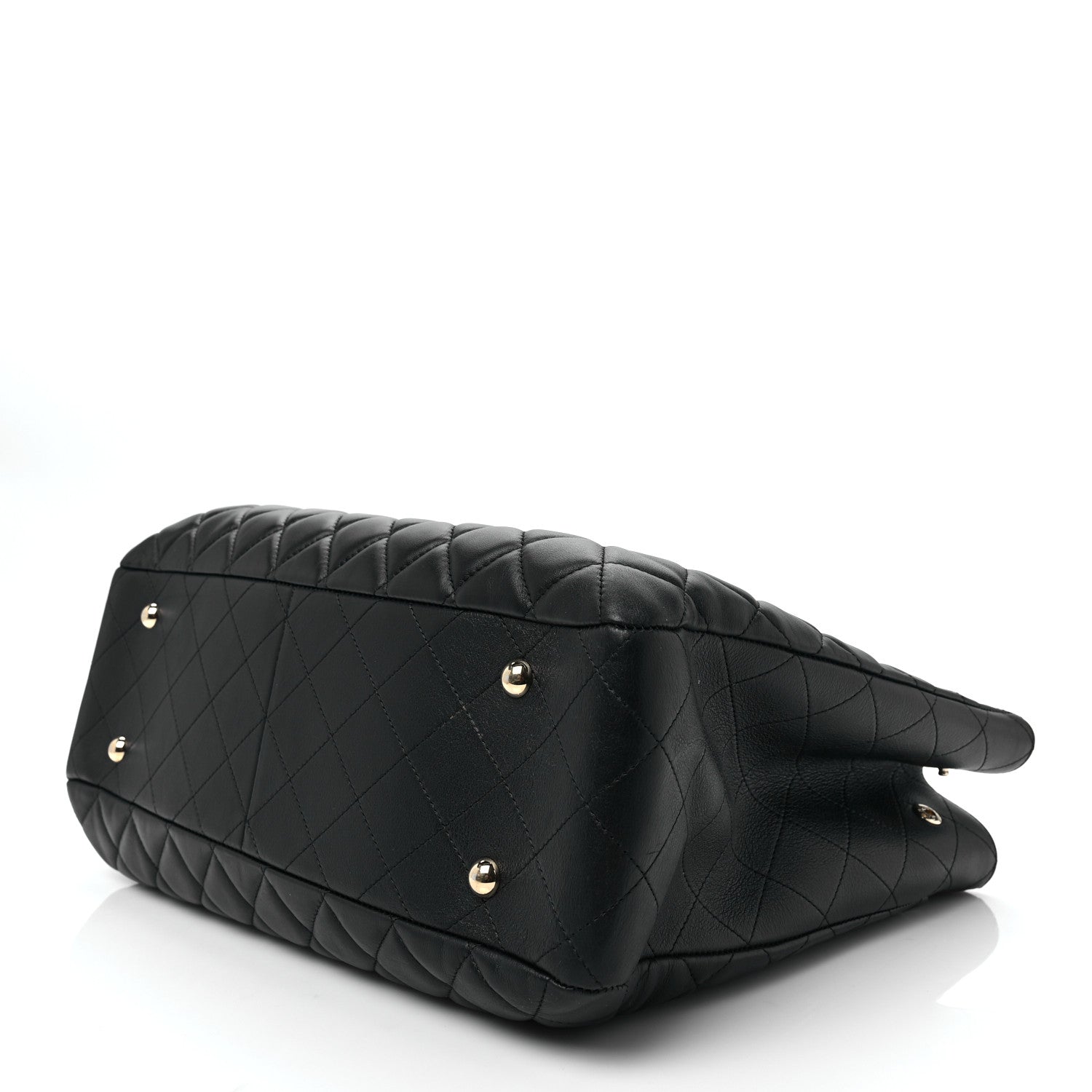Chanel Calfskin Quilted Timeless Tote Black 7 of 7