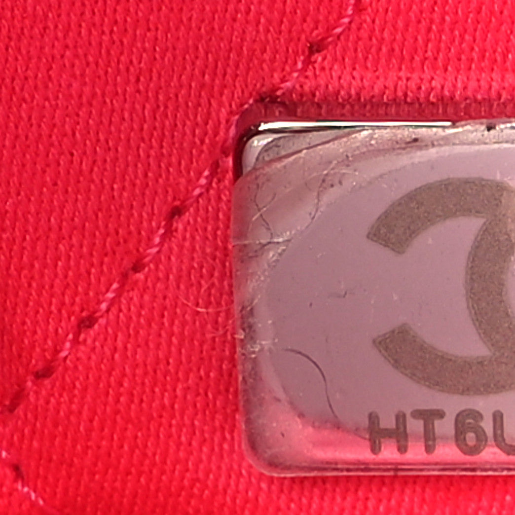 Chanel Matte Calfskin Quilted Monochrome Small Chanel 22 Fuchsia 8 of 11