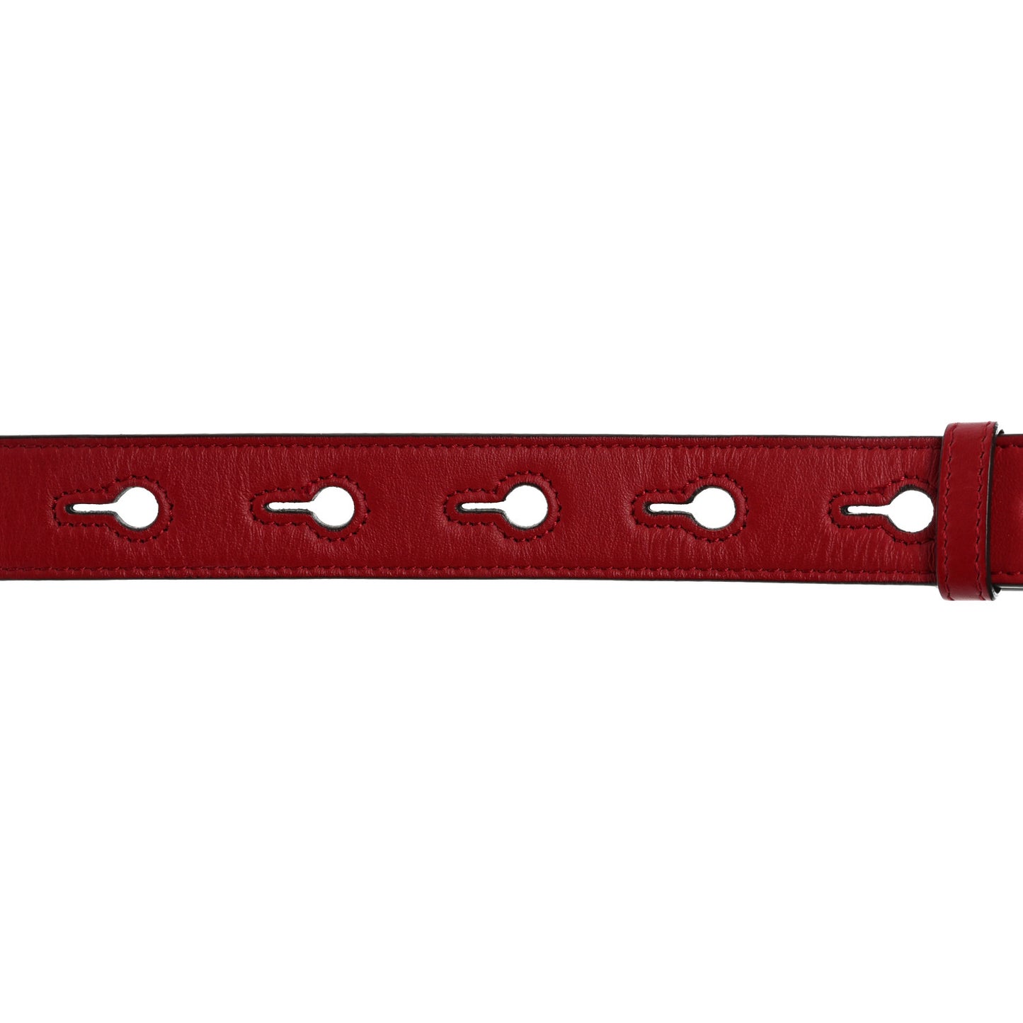 Calfskin Adjustable Strap You Red