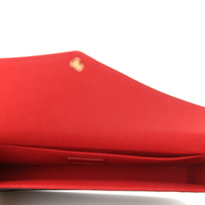 Louis Vuitton Damier Ebene Pochette Felicie Chain Wallet 6 of 9