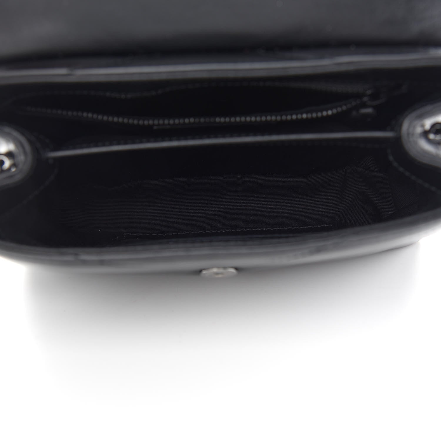 Saint Laurent Calfskin Y Quilted Monogram Toy Loulou Crossbody Bag Black 4 of 8