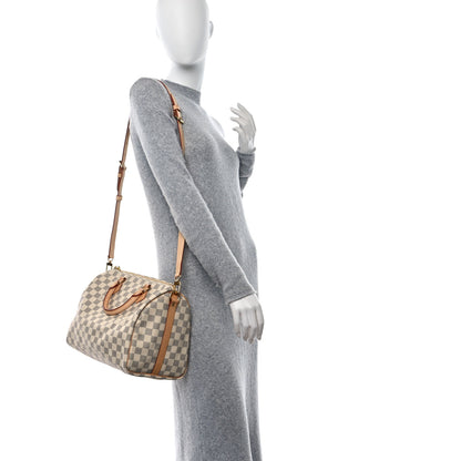 Louis Vuitton Damier Azur Speedy Bandouliere 30 2 of 17