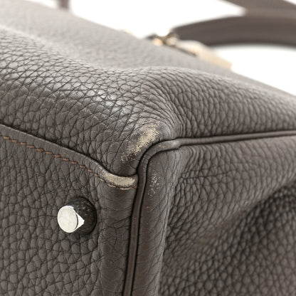 Hermes Togo Kelly Retourne 35 Etain 13 of 13