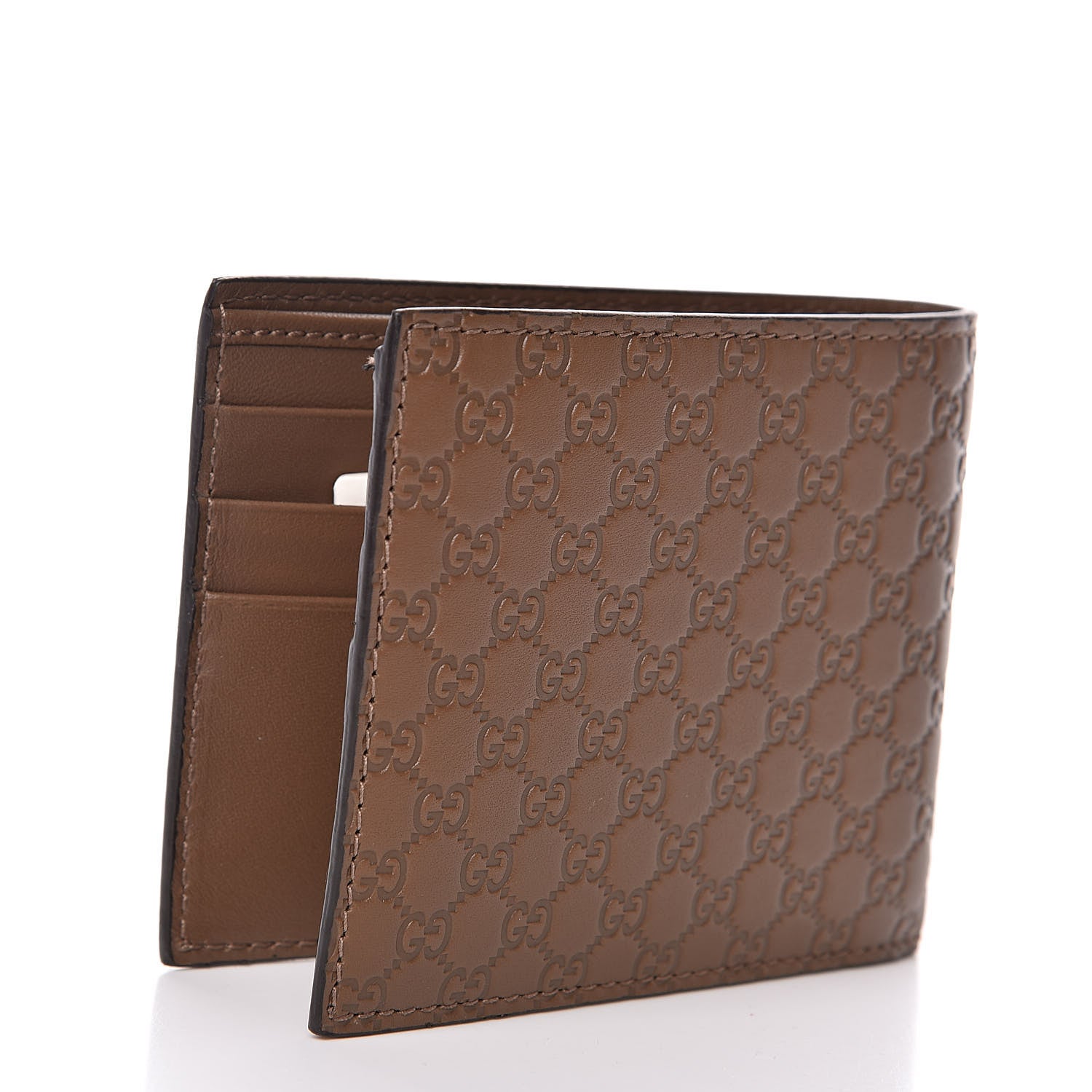 Gucci Microguccissima Bi-Fold Wallet Acero 3 of 10