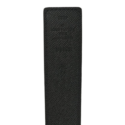 Louis Vuitton Calfskin Monogram 30mm LV Initiales Reversible Belt 85 34 Black 7 of 13