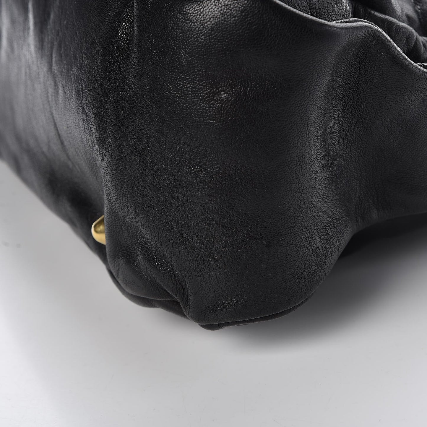 Lambskin Heloise Satchel Black