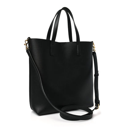 Saint Laurent Calfskin Toy Shopping Tote Black 3 of 9