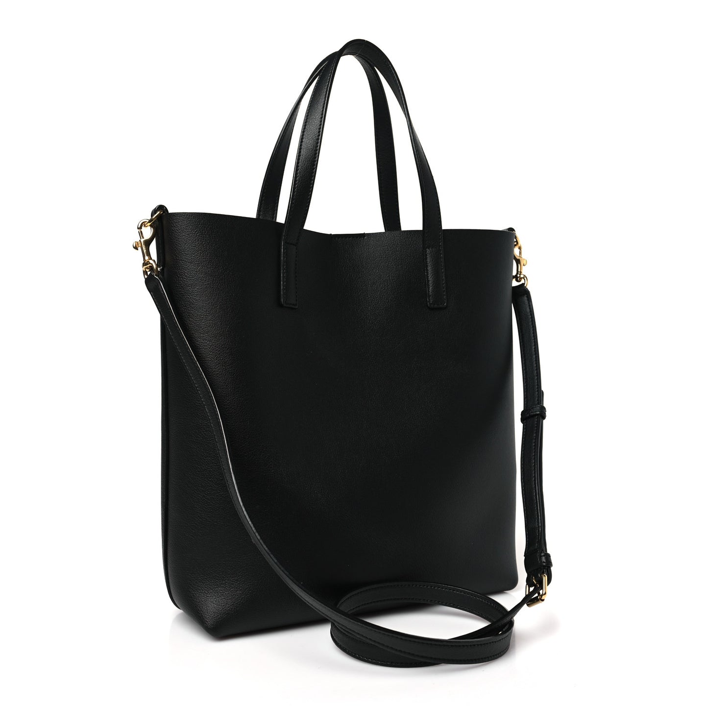 Calfskin Toy Shopping Tote Black