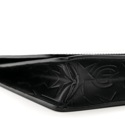 Givenchy Calfskin Star Embossed Chain Wallet Black 8 of 11