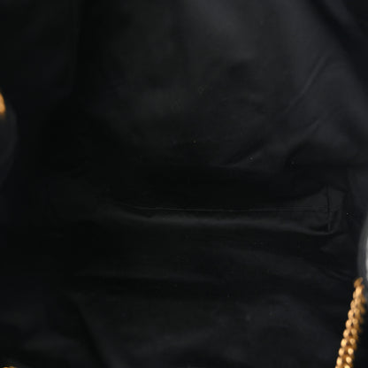 Saint Laurent Lambskin Quilted Maxi Icare Shopping Tote Black 6 of 11