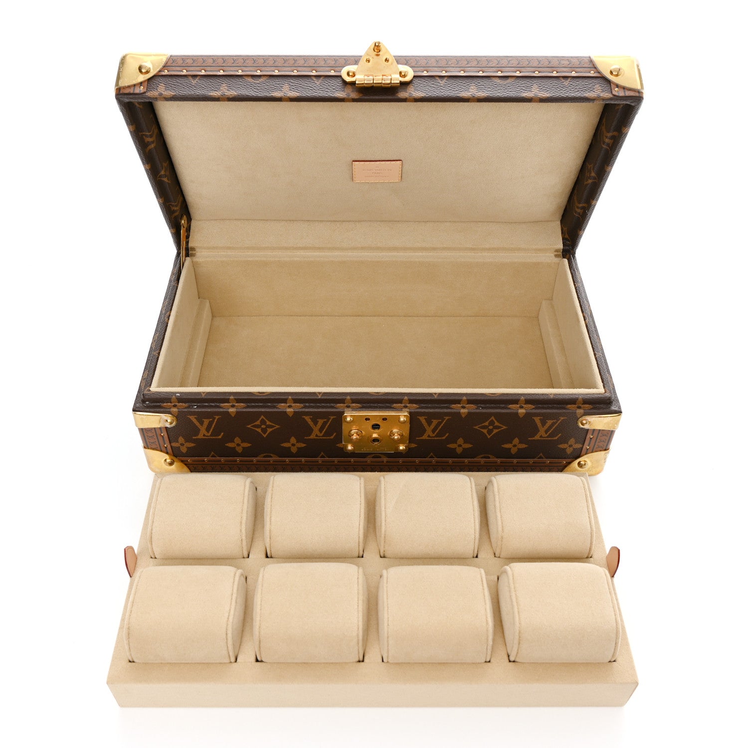 Louis Vuitton Monogram Coffret 8 Watch Case 6 of 12