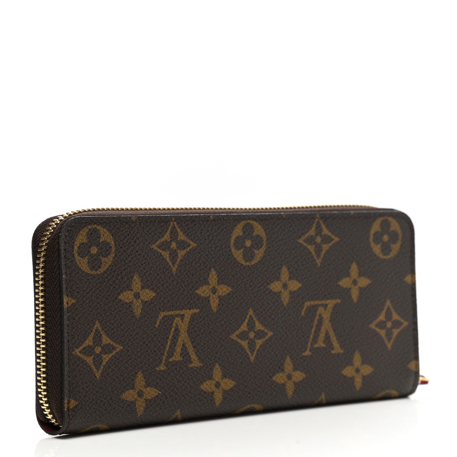 Louis Vuitton Monogram Clemence Wallet Fuchsia 3 of 7