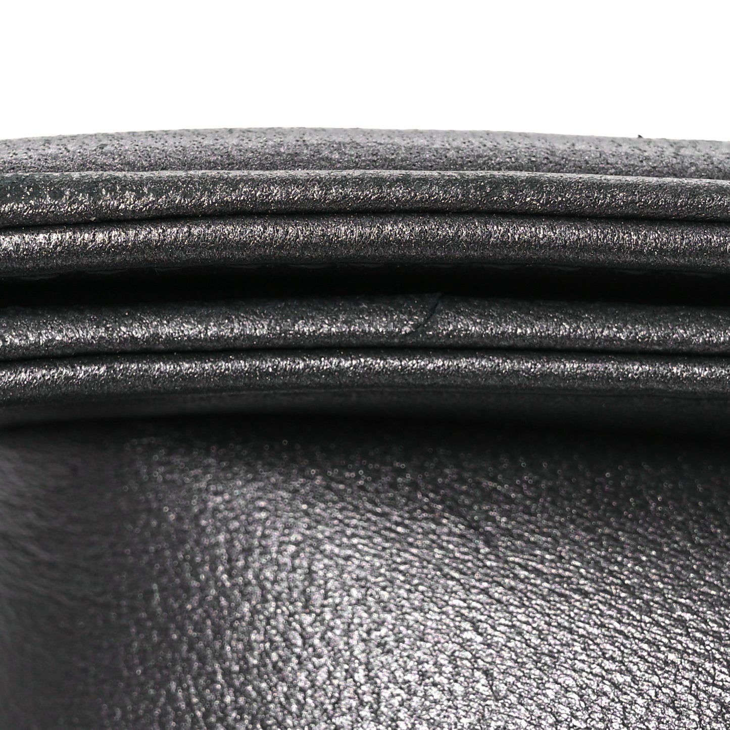 Lambskin Embossed Medium Boy Cube Flap Grey