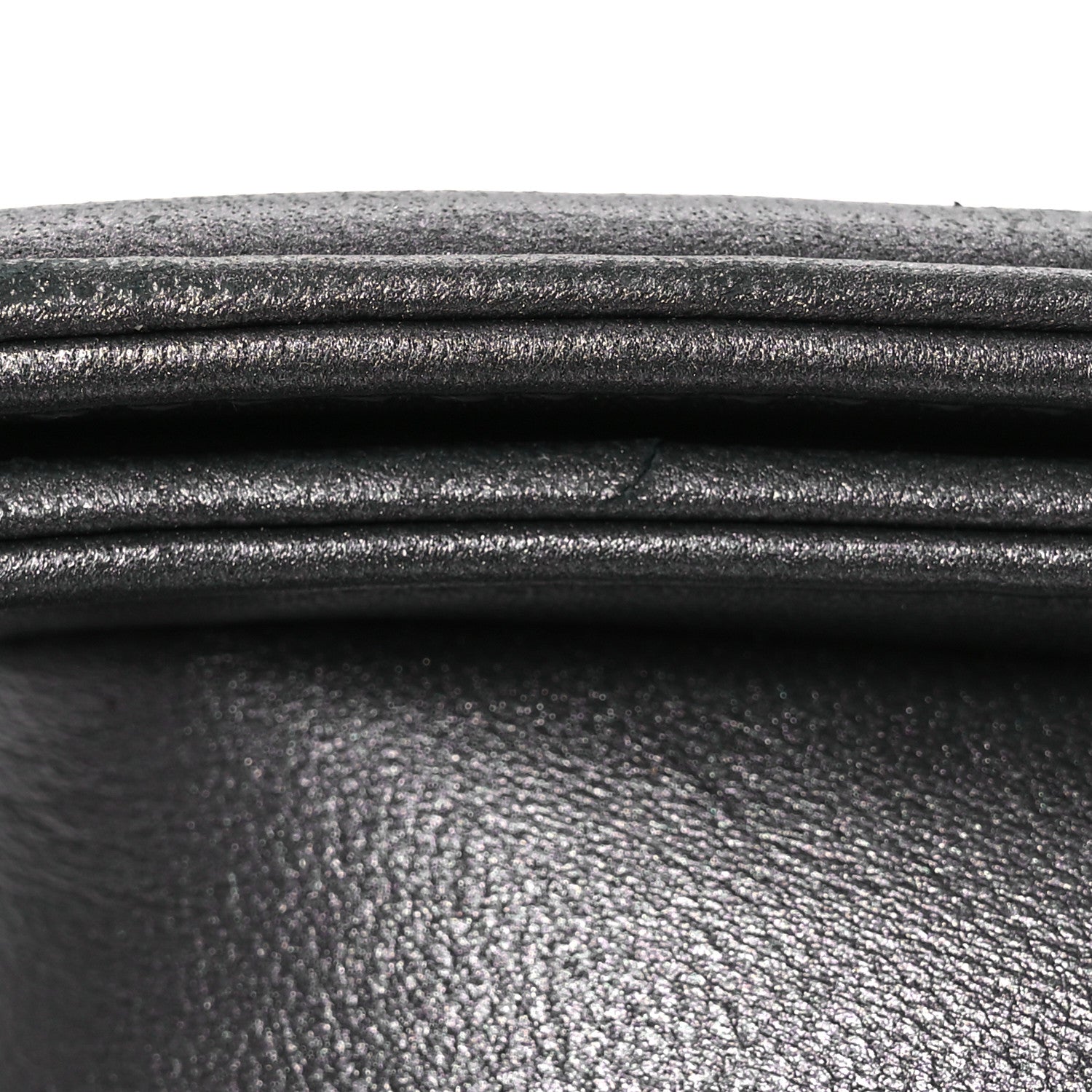 Chanel Lambskin Embossed Medium Boy Cube Flap Grey 14 of 16
