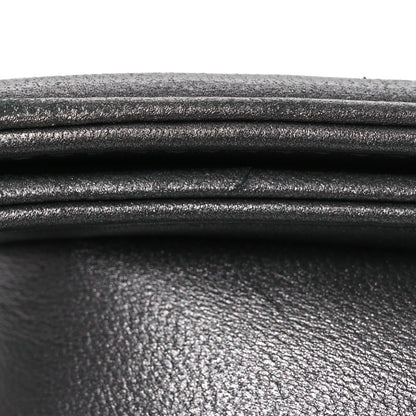 Chanel Lambskin Embossed Medium Boy Cube Flap Grey 14 of 16
