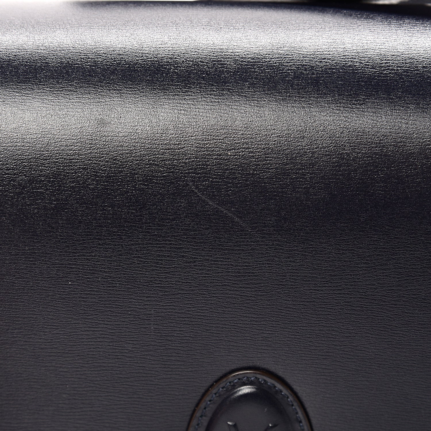 Saint Laurent Calfskin Medium Le 61 Shoulder Bag Navy 11 of 14